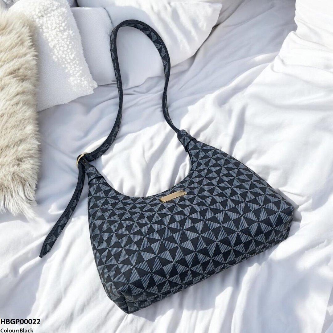 HBGP00022 Patterned Armpit Ladies Hand Bag - HBGP