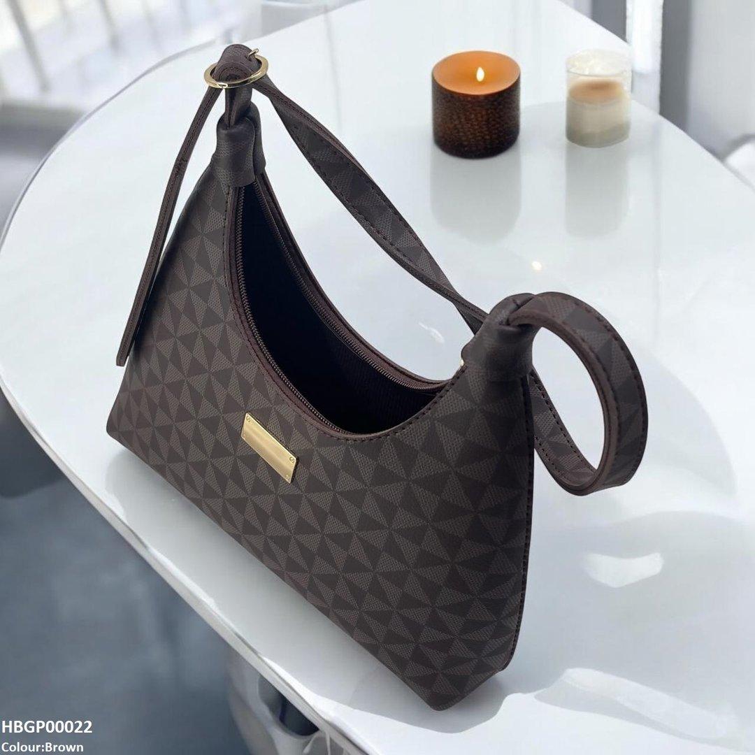 HBGP00022 Patterned Armpit Ladies Hand Bag - HBGP