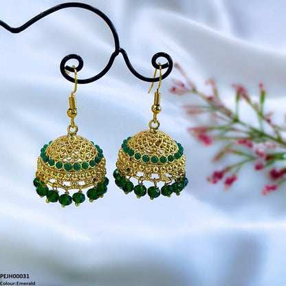 PEJH00031 MZM Jhumki Drop - PEJH