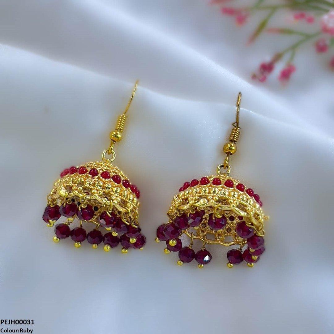 PEJH00031 MZM Jhumki Drop - PEJH