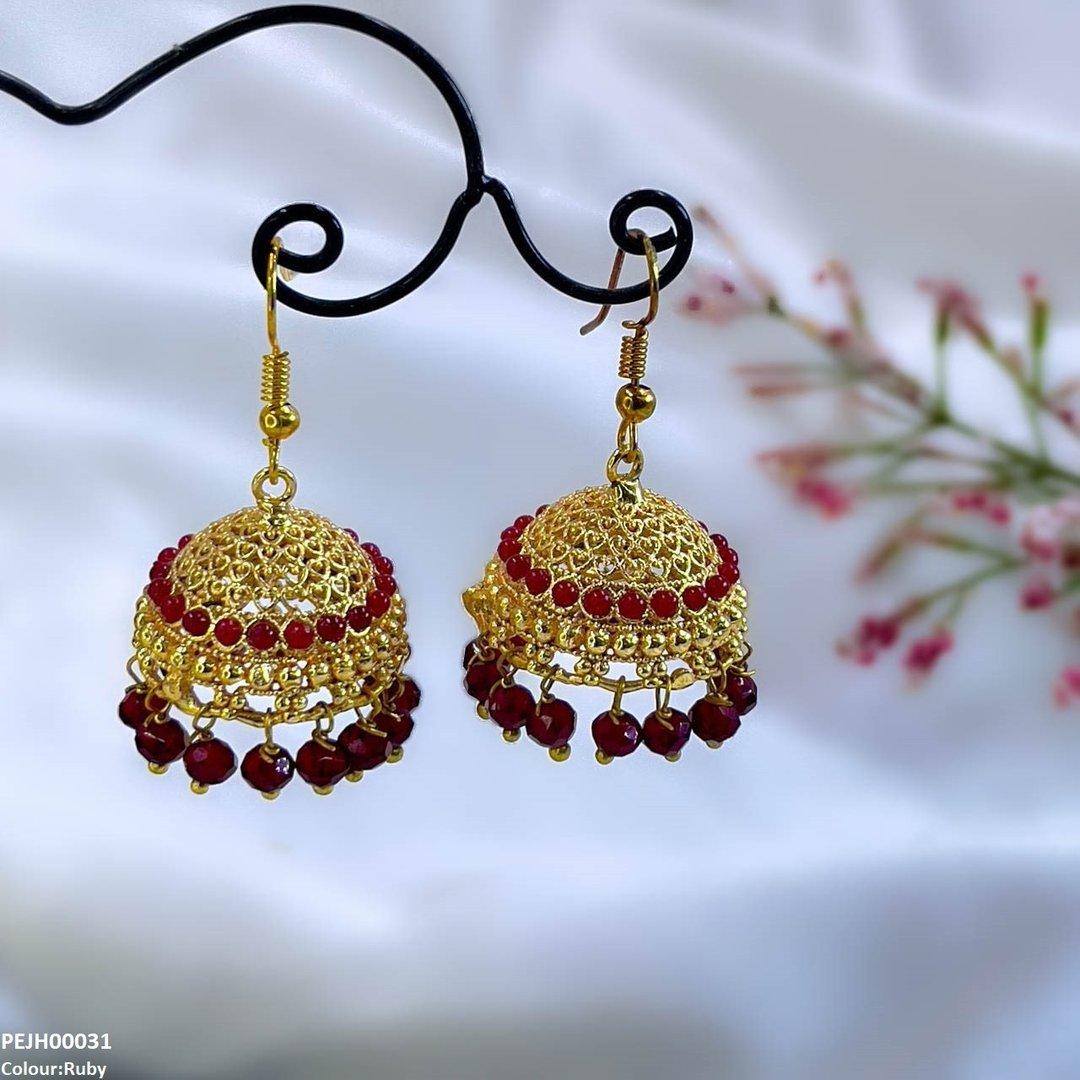 PEJH00031 MZM Jhumki Drop - PEJH