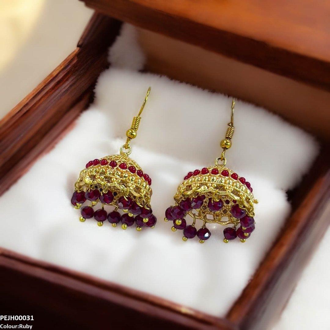PEJH00031 MZM Jhumki Drop - PEJH
