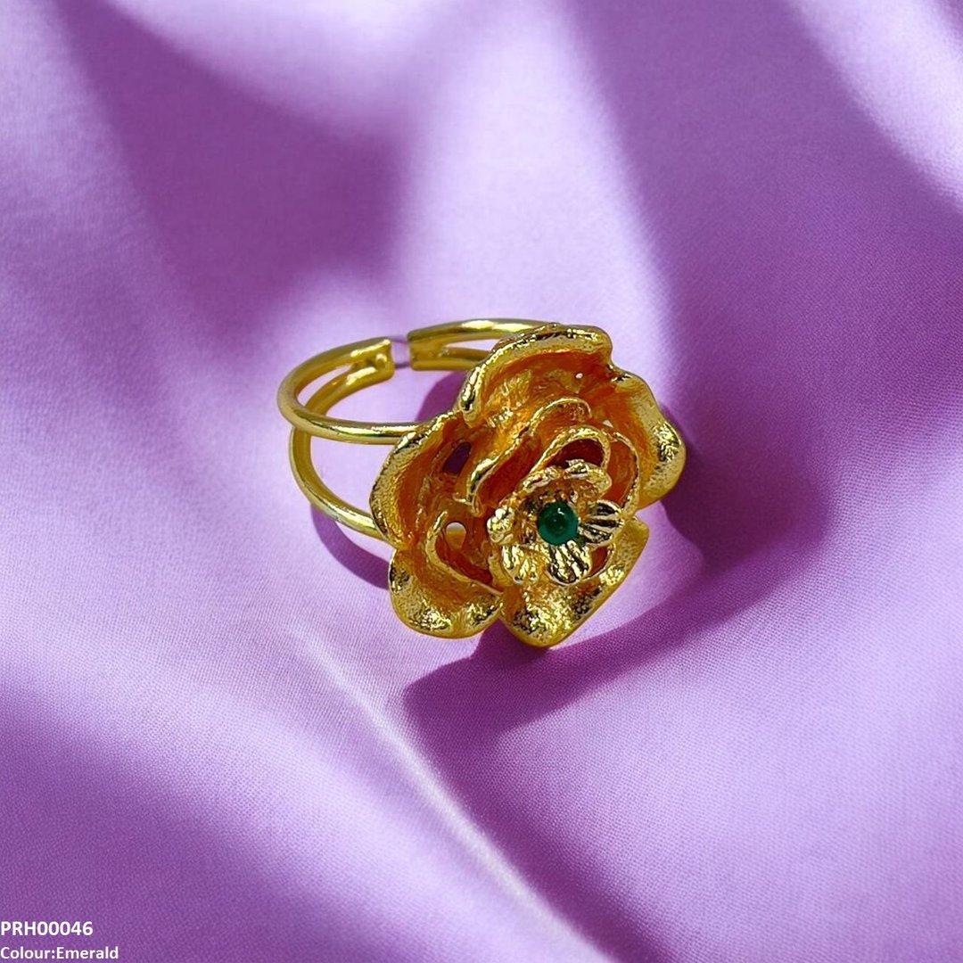 PRH00046 FRN Flower Ring Adjustable - PRH
