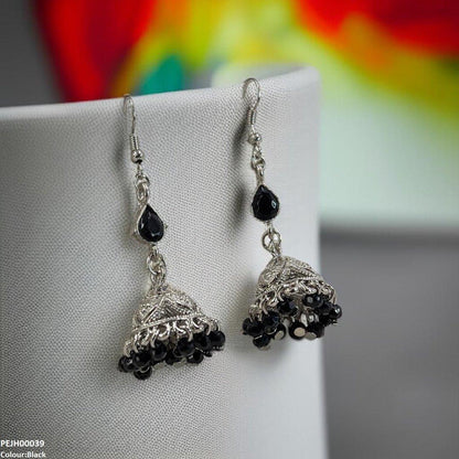PEJH00039 SDQ Tear Pearl Drop Jhumki - PEJH