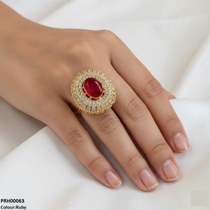 PRH00063 FRN Oval Ring Adjustable - PRH