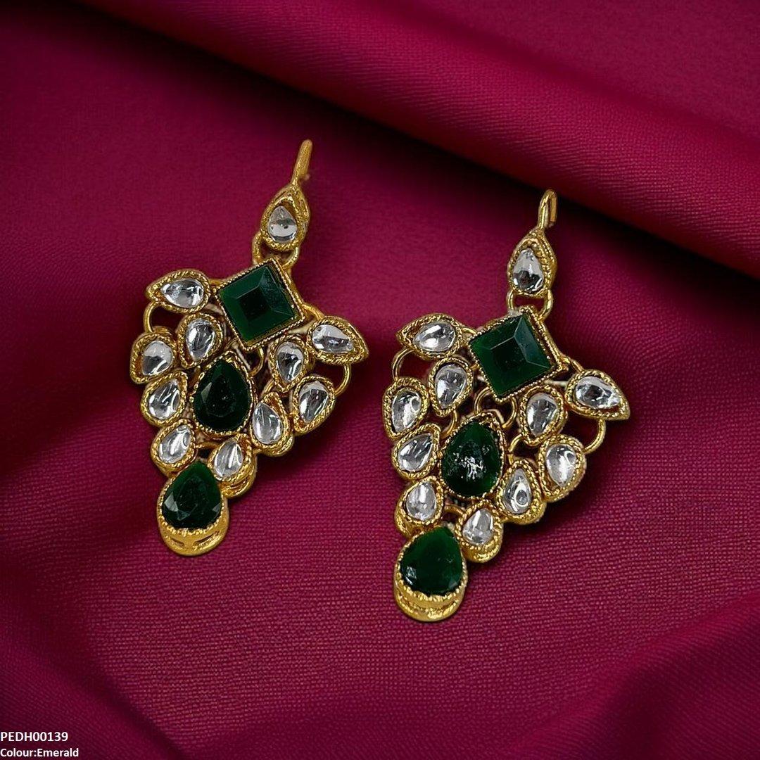 PEDH00139 FRN Tear Drop Earrings - PEDH