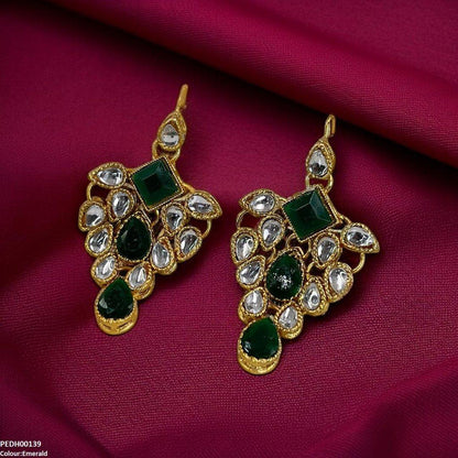 PEDH00139 FRN Tear Drop Earrings - PEDH