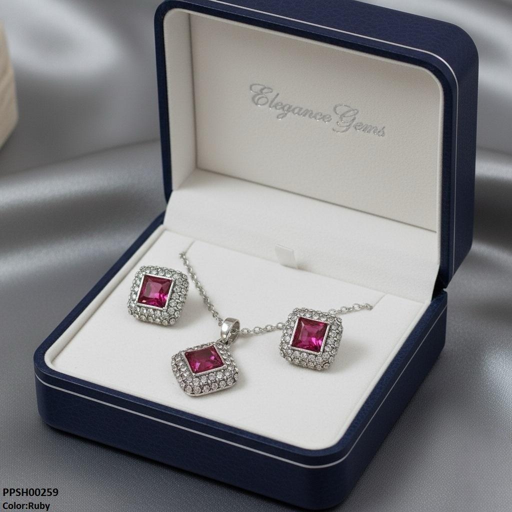 PPSH00259 SDQ Square Pedant Set - PPSH