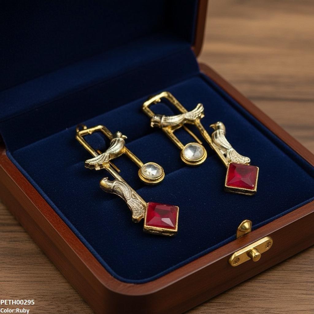 PETH00295 FRN Square Sparrow Tops Pair - PETH