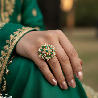 PRH00072 FRN Flower/Tear Ring Adjstable - PRH