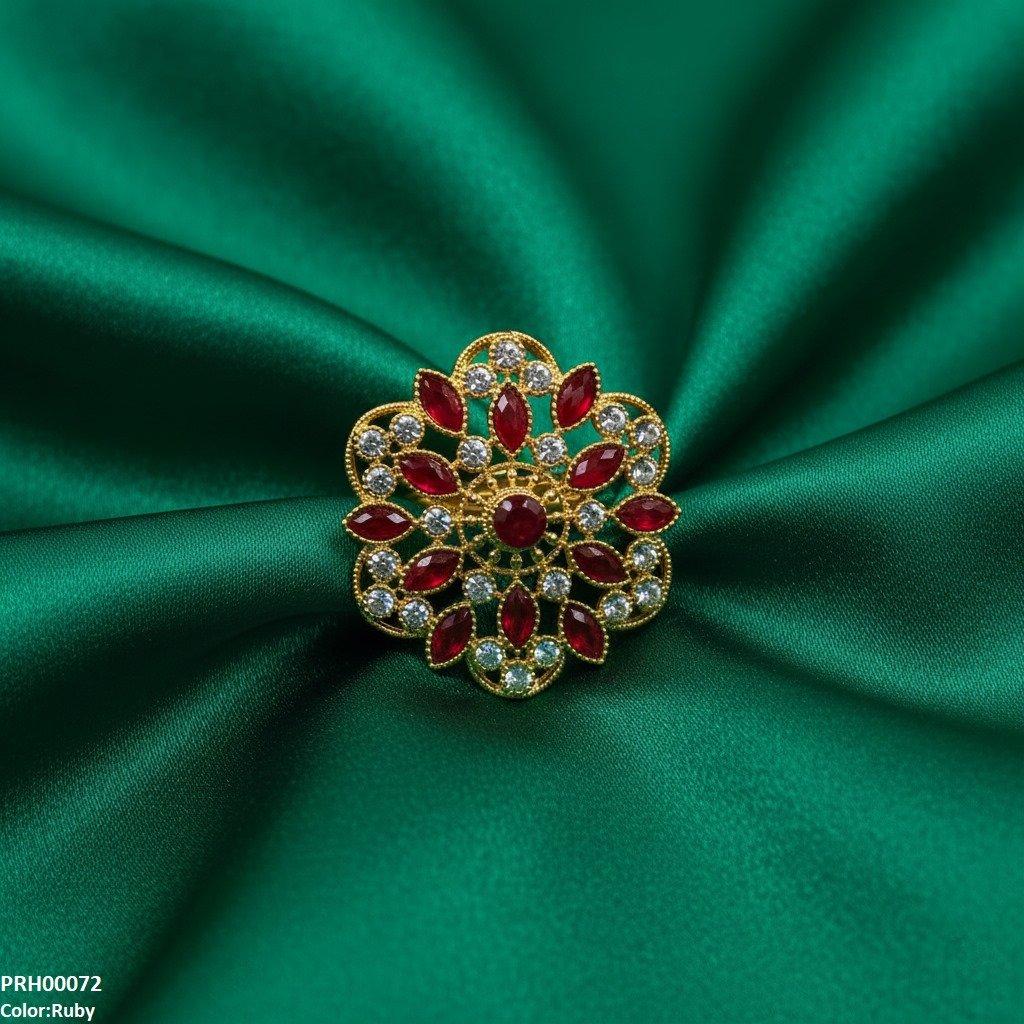 PRH00072 FRN Flower/Tear Ring Adjstable - PRH