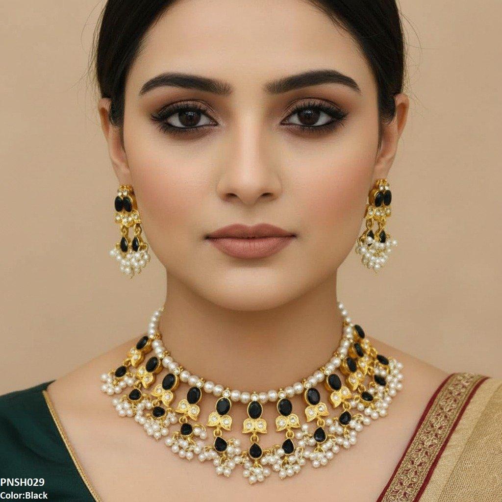 PNSH029 SDQ Beza/Saru Collar Necklace Set