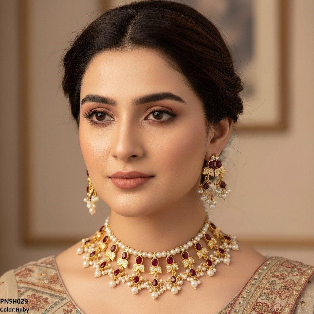 PNSH029 SDQ Beza/Saru Collar Necklace Set