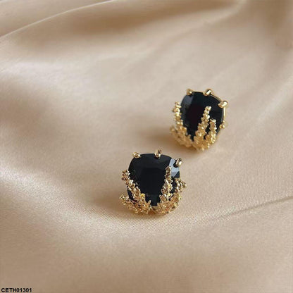 CETH01301 YHC Square Stone Tops Pair - CETH