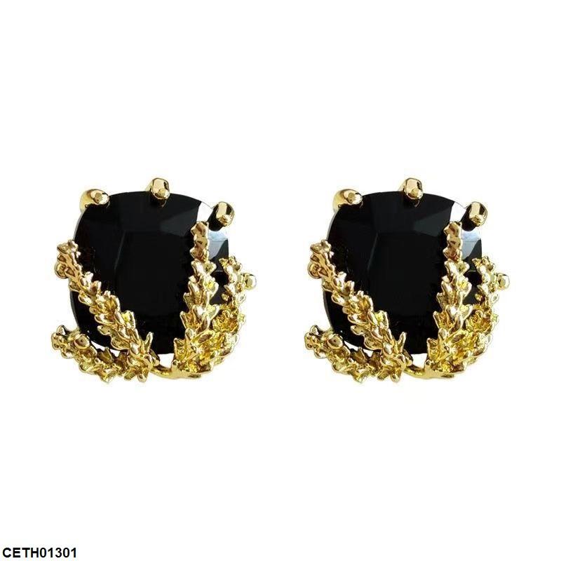 CETH01301 YHC Square Stone Tops Pair - CETH