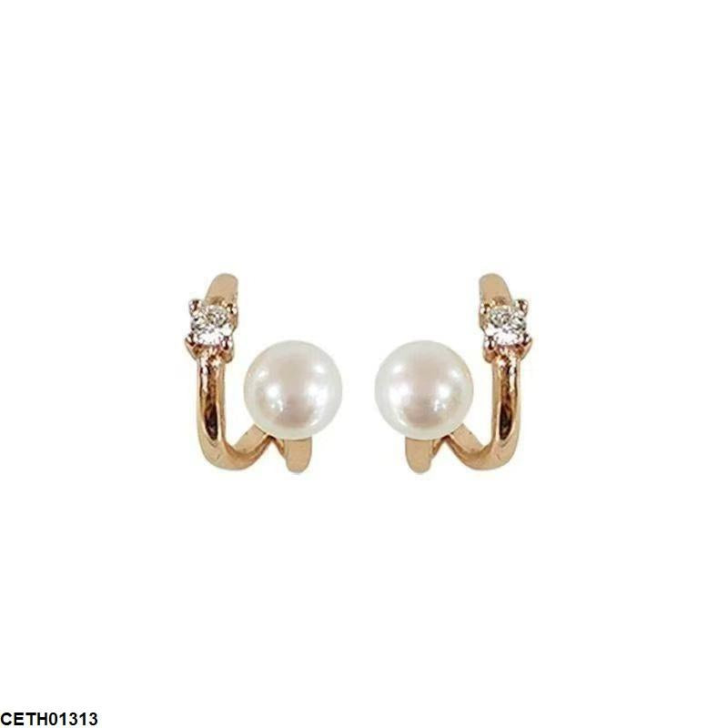 CETH01313 YHC Round Pearl Tops Pair - CETH