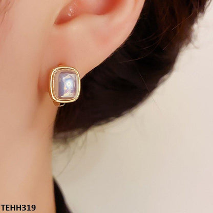 TEHH319 YQG Pearl Hoops Pair