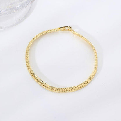 TBCH00666 WKO Wave Link Chain Bracelet - TBCH