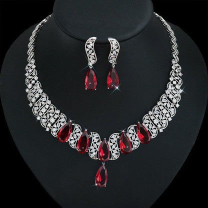 PCKH216 SDQ Oval/Tear Drop Choker Set