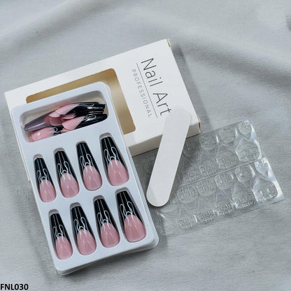 FNL030 PNA Ballerina Fake Nail Set 24Pcs
