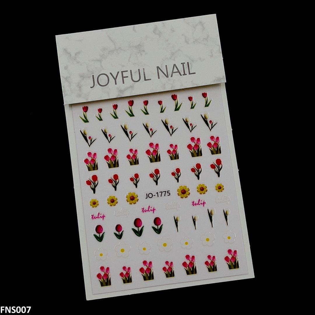FNS007 PNA Flower/Sun Flower/Rose Nail Sticker