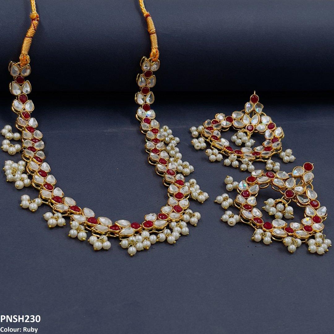 PNSH230 FRN Tear Necklace Set