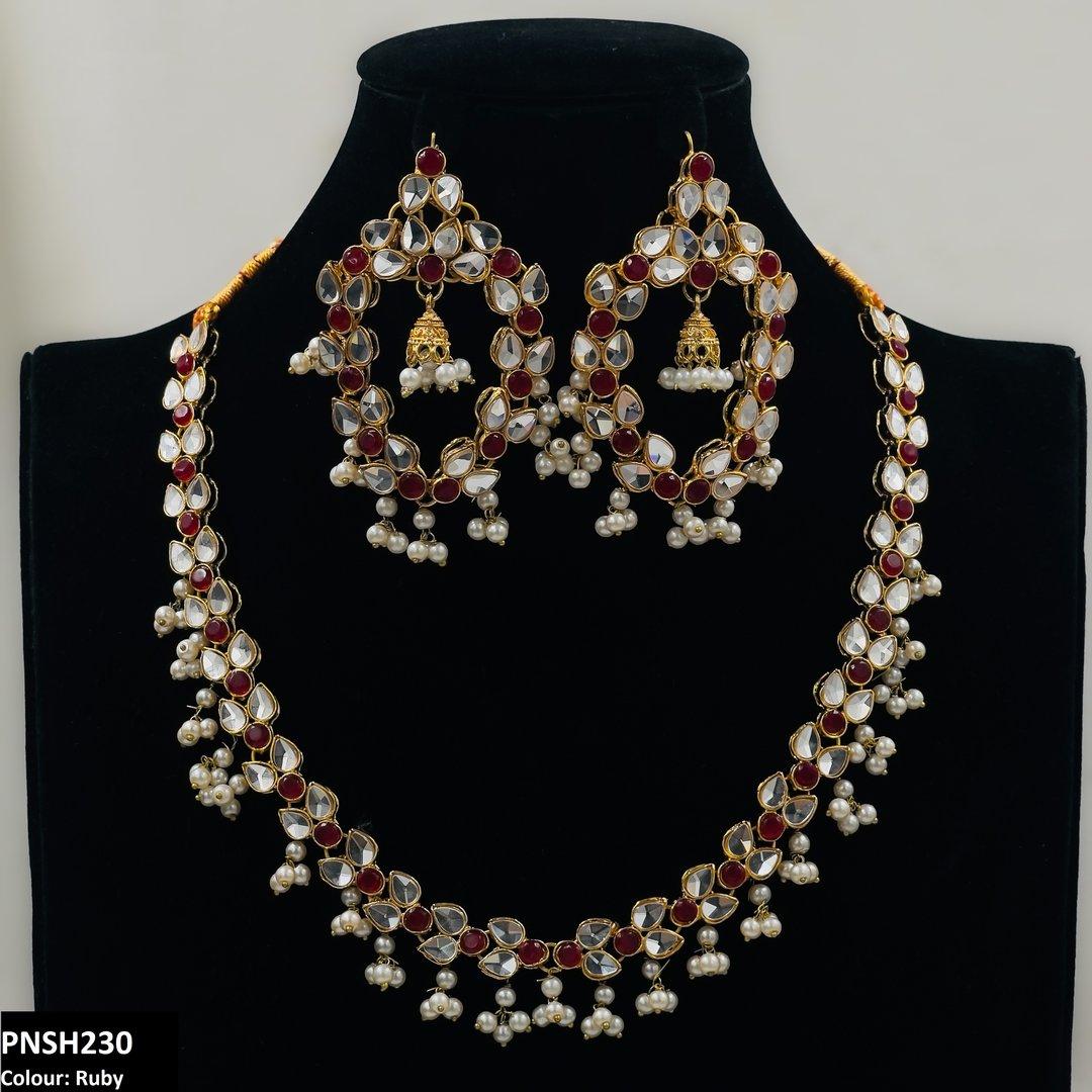 PNSH230 FRN Tear Necklace Set