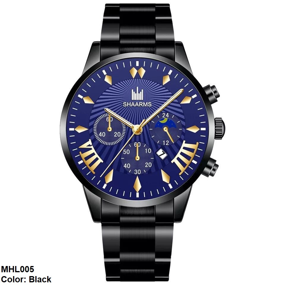 MHL005 HET Stainless Steel Strap Male Watch