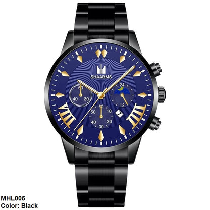 MHL005 HET Stainless Steel Strap Male Watch