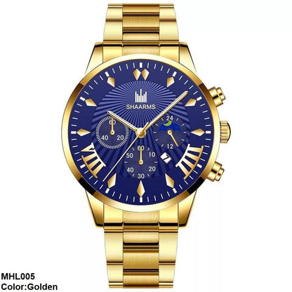 MHL005 HET Stainless Steel Strap Male Watch