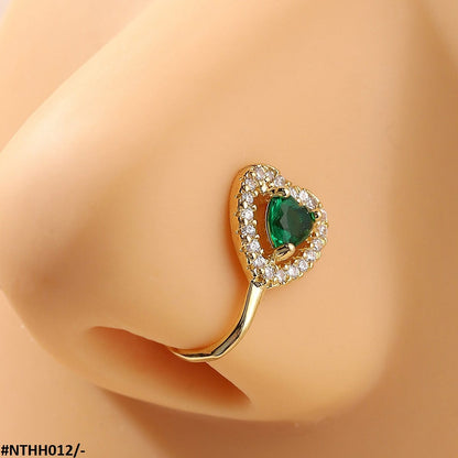 NTHH012 LMS Heart Nose Ring