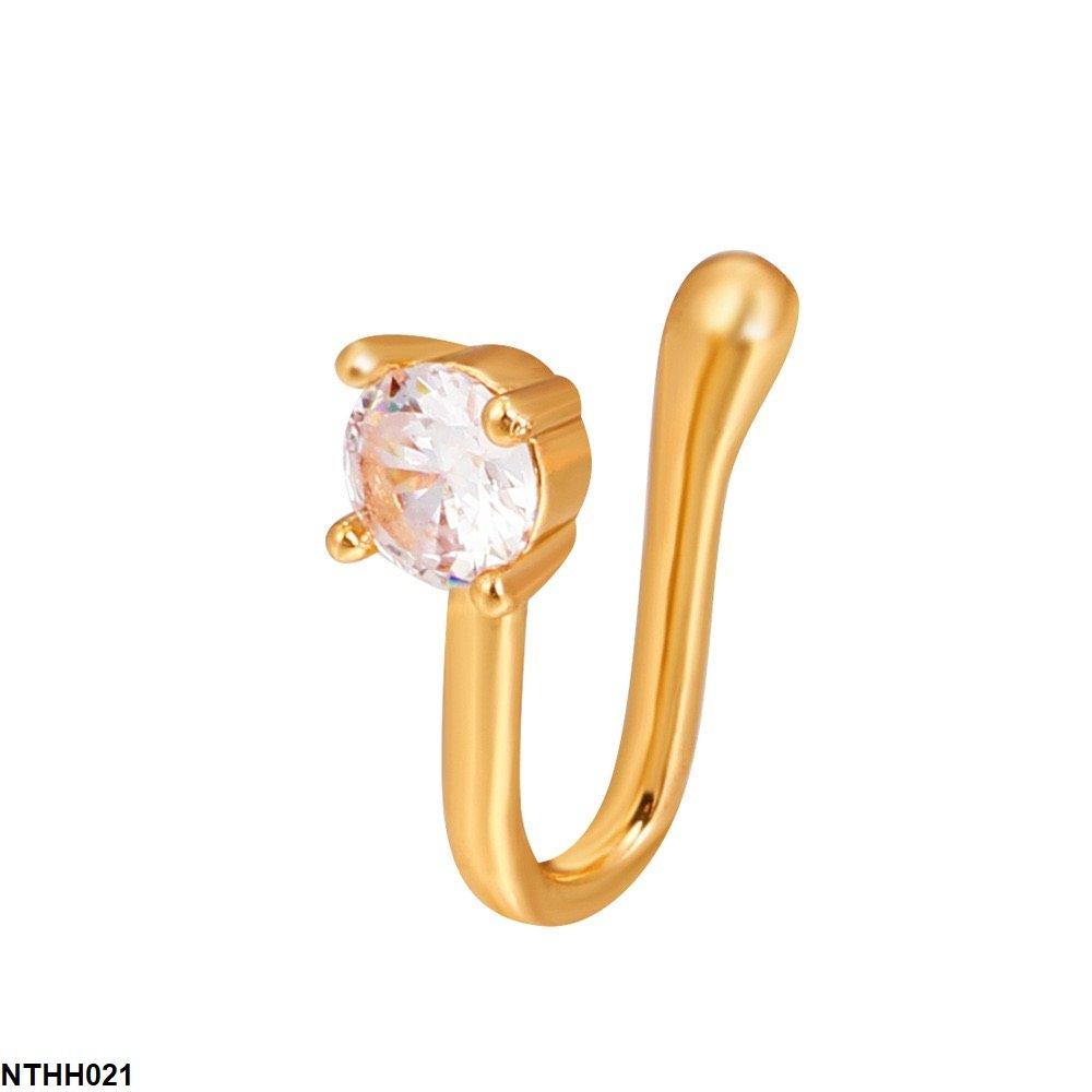 NTHH021 QWN Round Stone Nose Clip