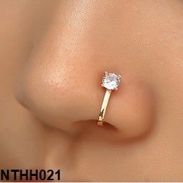 NTHH021 QWN Round Stone Nose Clip