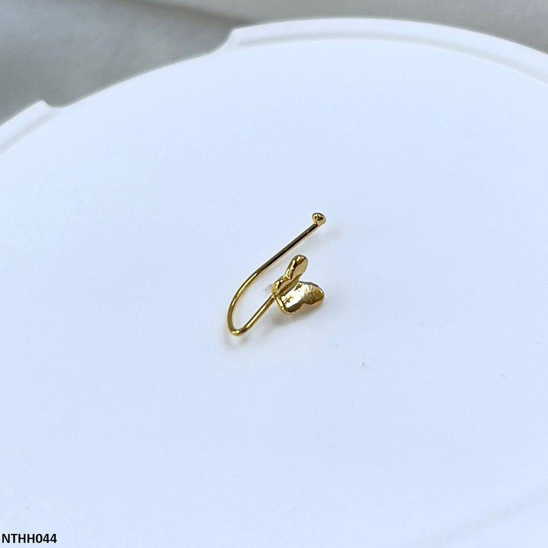 NTHH044 XYL Butterfly Nose Pin