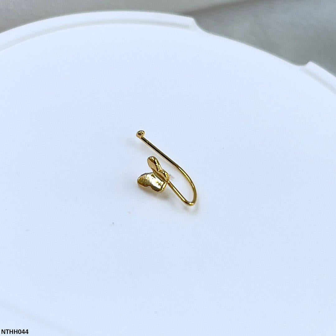 NTHH044 XYL Butterfly Nose Pin