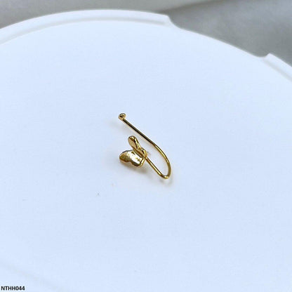 NTHH044 XYL Butterfly Nose Pin