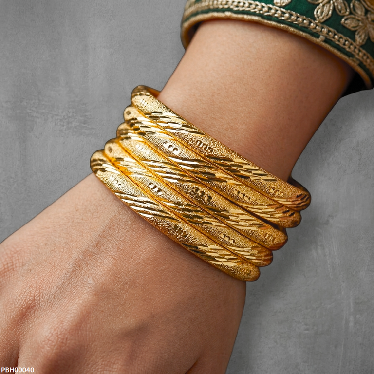 PBH00040 FRN Twist Cut Bangles - PBR