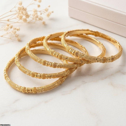 PBH00051 MZM Texture Bangles Set - PBH