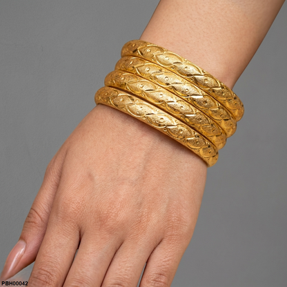 PBH00042  FRN Vine Partten Bangles - PBRH