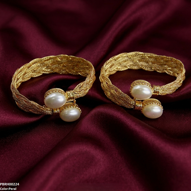 PBRH00224 MZM Oval Stone Bracelets -PBRH