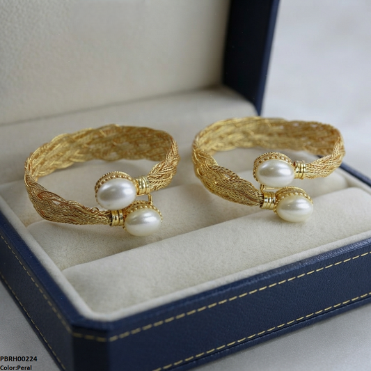 PBRH00224 MZM Oval Stone Bracelets -PBRH
