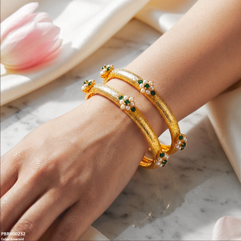 PBRH00232 MZM Blossom Bangles - PBRH