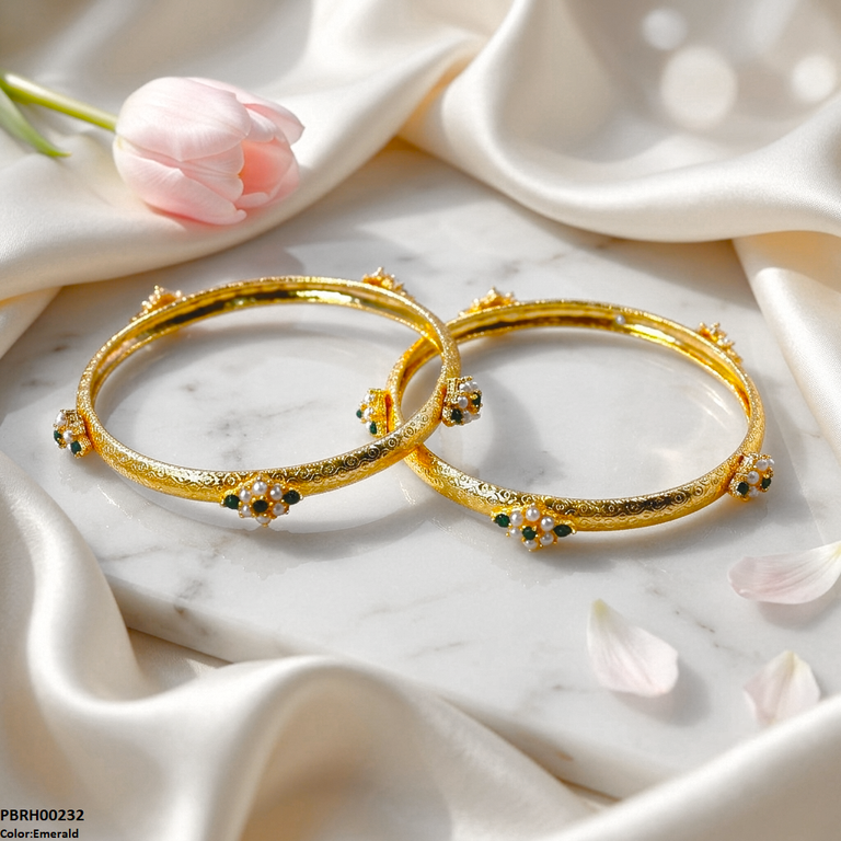 PBRH00232 MZM Blossom Bangles - PBRH
