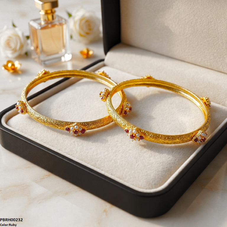 PBRH00232 MZM Blossom Bangles - PBRH