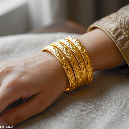 PBRH00240 FRN Marquise Design Bangles Set - PBRH
