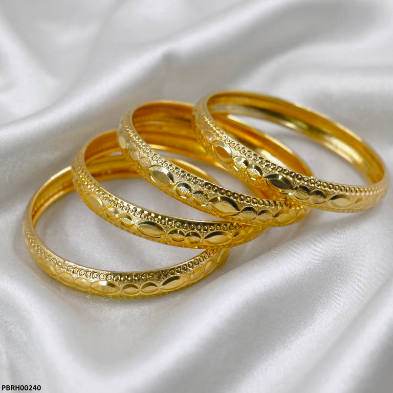 PBRH00240 FRN Marquise Design Bangles Set - PBRH