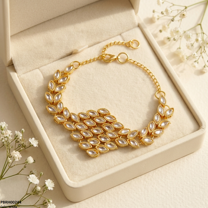 PBRH00244 FRN Tear Marquise Bracelets - PBRH