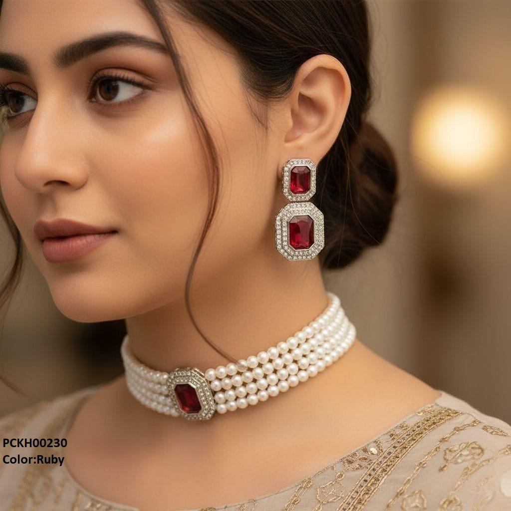 PCKH00230 SDQ Rectangle Choker Set - PCKH