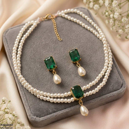 PCKH00297 ABD  Rectangle  Choker Set - PCKH