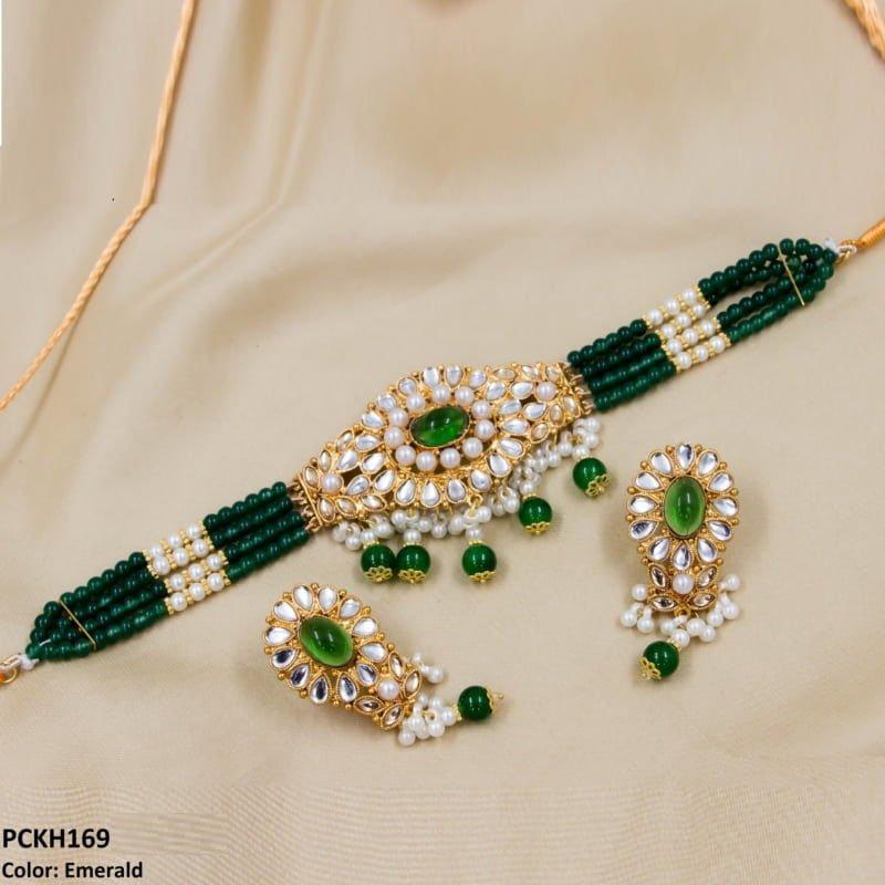 PCKH169 SDQ Pear Golla Choker Set